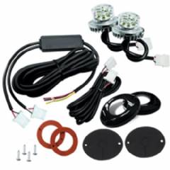 Light Kit - Concealed Led - 12vdc Blk Flange - For Surface Mount